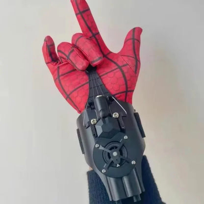 Lanzador de Telarañas Automático – Juguete de Cosplay de Superhéroe con Cuerda y Dispositivo de Muñeca