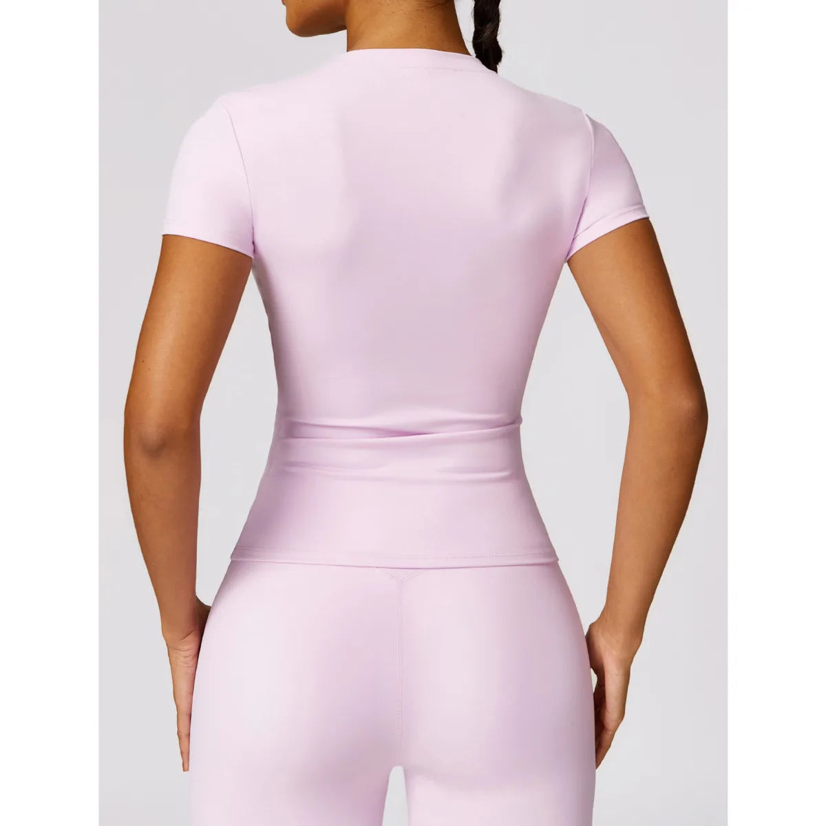 Camiseta de running NCLAGEN para mujer – Top deportivo transpirable de manga corta para gimnasio, yoga, fitness, entrenamiento y ropa deportiva