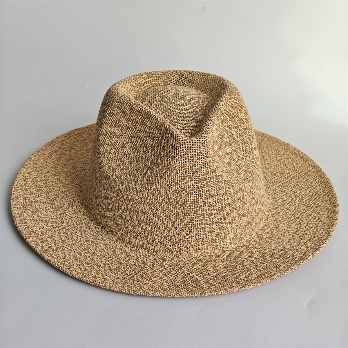 Unisex Panama Straw Hat – British Style Foldable Sun Hat for Men & Women, Beach Hat with Sun Protection for Summer