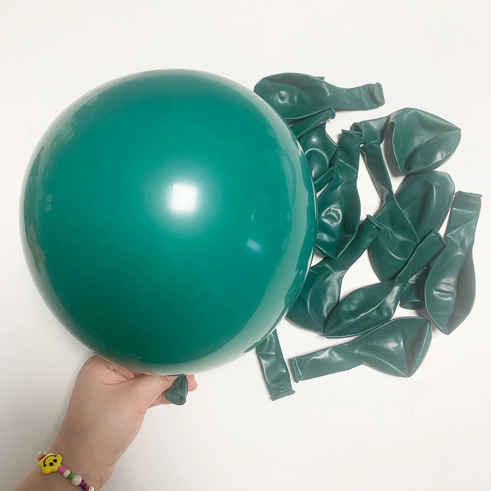Retro Latex Balloons – 5/10/12/18 Inch White, Sand, Pink, Coffee & Sage Green Balloons for Birthday, Baby Shower & Wedding Decor