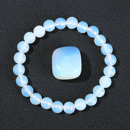 Bracelet en perles de lapis-lazuli naturel, de quartz et d'améthyste – Bijou énergétique de guérison Reiki en cristal pour hommes et femmes