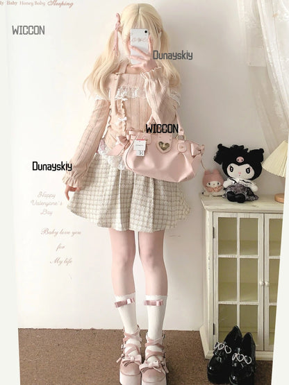 Woman Character Angel Role Play Costume – Japanese Anime Kimono Slit Elf Goddess Dress COS Uniform Set