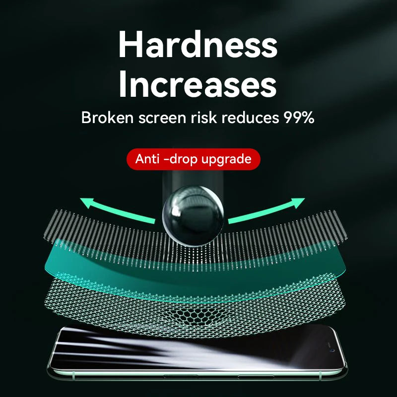 Protector de pantalla de cristal templado HD Joyroom para iPhone series 15, 16 y 17 – Cobertura total (1–3 unidades)