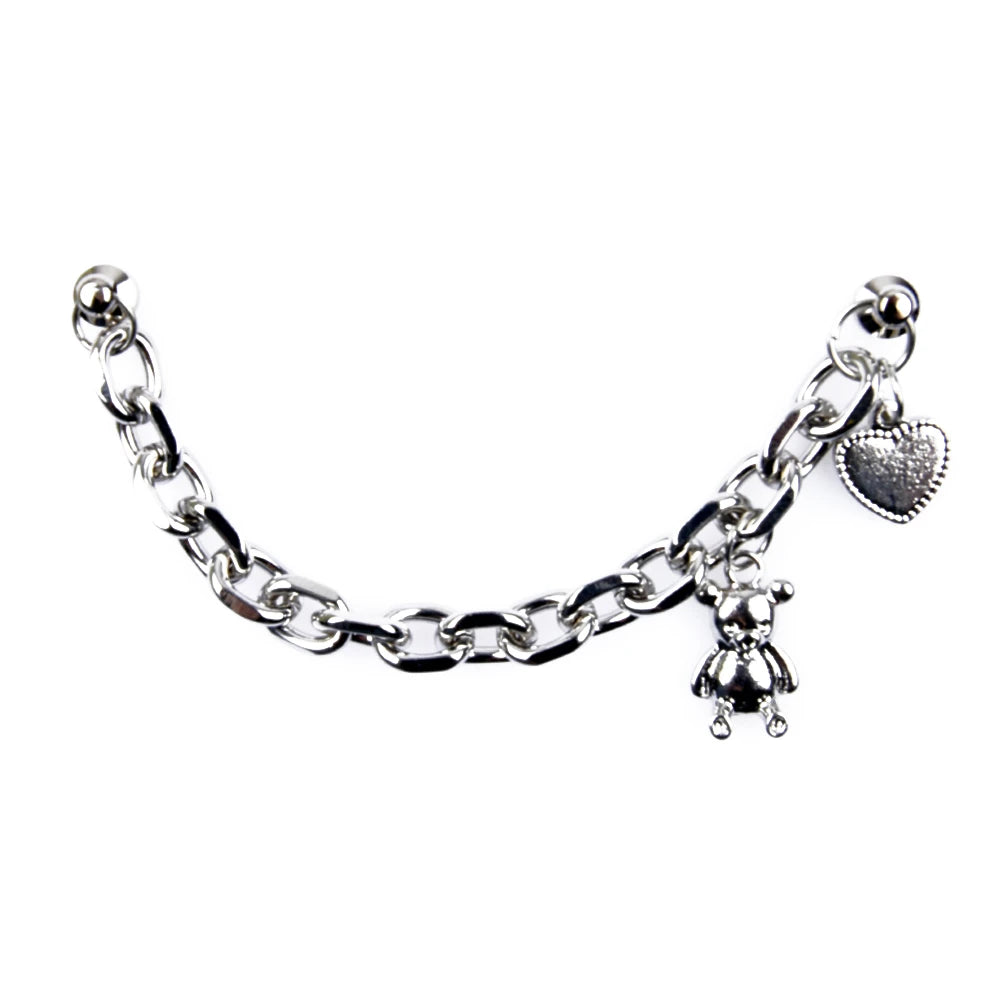 Bling Shoe Chains – Metal Shoe Charms & Sparkling Shoe Decorations for Girls & Women, Fashion Footwear Accessories & Gifts