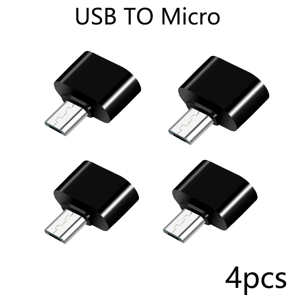 USB-C to USB 3.0 OTG Adapter – Type-C Male to USB-A Female Data Connector for MacBook, iPad & USB-C Devices