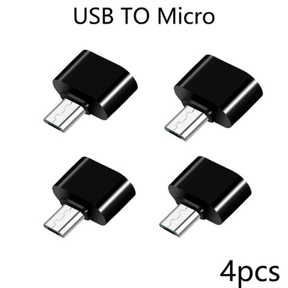 USB-C to USB 3.0 OTG Adapter – Type-C Male to USB-A Female Data Connector for MacBook, iPad & USB-C Devices