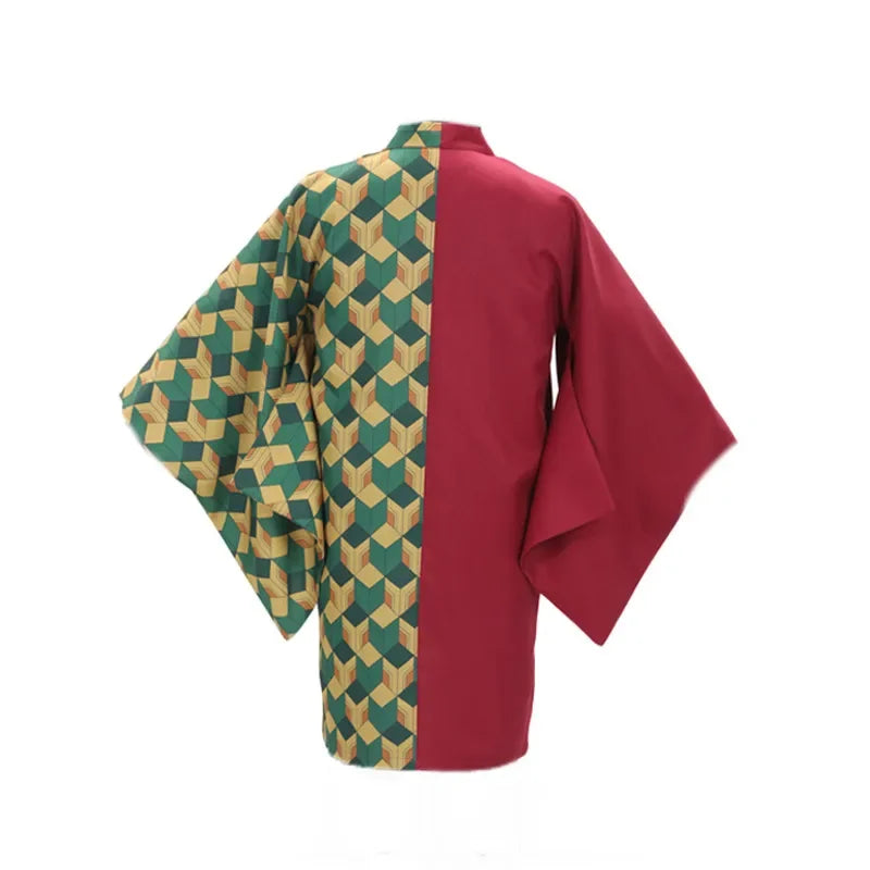 Demon Slayer Anime Cosplay Kimono Costume – Tanjiro, Nezuko, Rengoku, Zenitsu, Shinobu