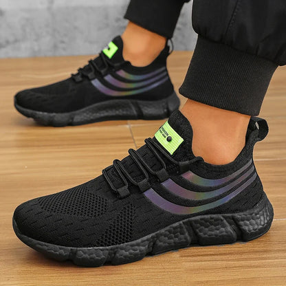 Baskets de sport décontractées pour hommes – Chaussures de course respirantes et légères, Baskets athlétiques antidérapantes pour la marche et les activités de plein air