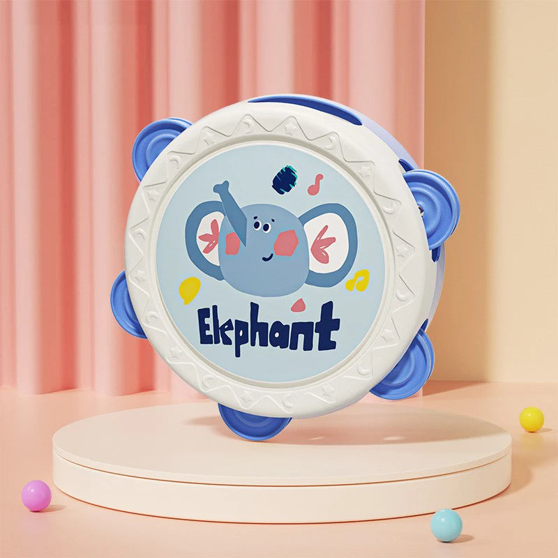 Tambor Musical para Bebés – Instrumento Montessori de Aprendizaje Temprano para Niños de 1 a 3 años, Juguete Musical Interactivo para el Desarrollo Manual, Juego Sensorial y Regalo Educativo