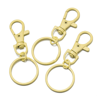 5–10 Piece Multicolor Keyring Lobster Clasp Hooks with Adjustable Buckles – DIY Keychain, Bag Charm, Doll & Jewelry Making Accessories