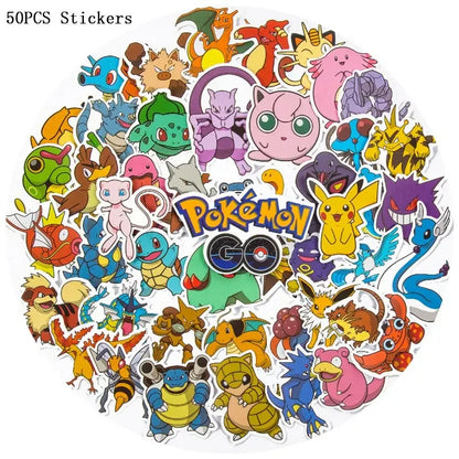 Pokémon Theme Birthday Party Decorations – Cartoon Pokémon Go Tableware Set (Cups, Plates & Pikachu Balloons) for Baby Shower & Party Favors