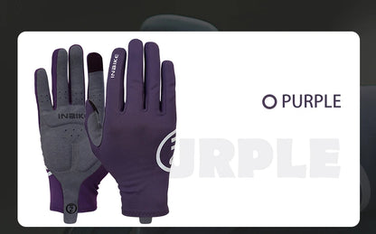 Guantes de ciclismo INBIKE 2024 – Guantes de bici de forro polar con dedos completos y acolchado de gel para hombre, accesorios de invierno con pantalla táctil para ciclismo de carretera y MTB