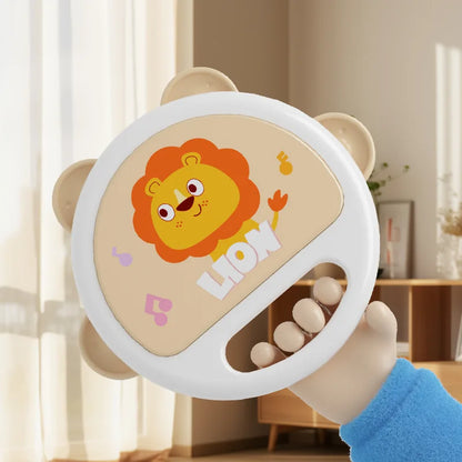 Tambor Musical para Bebés – Instrumento Montessori de Aprendizaje Temprano para Niños de 1 a 3 años, Juguete Musical Interactivo para el Desarrollo Manual, Juego Sensorial y Regalo Educativo