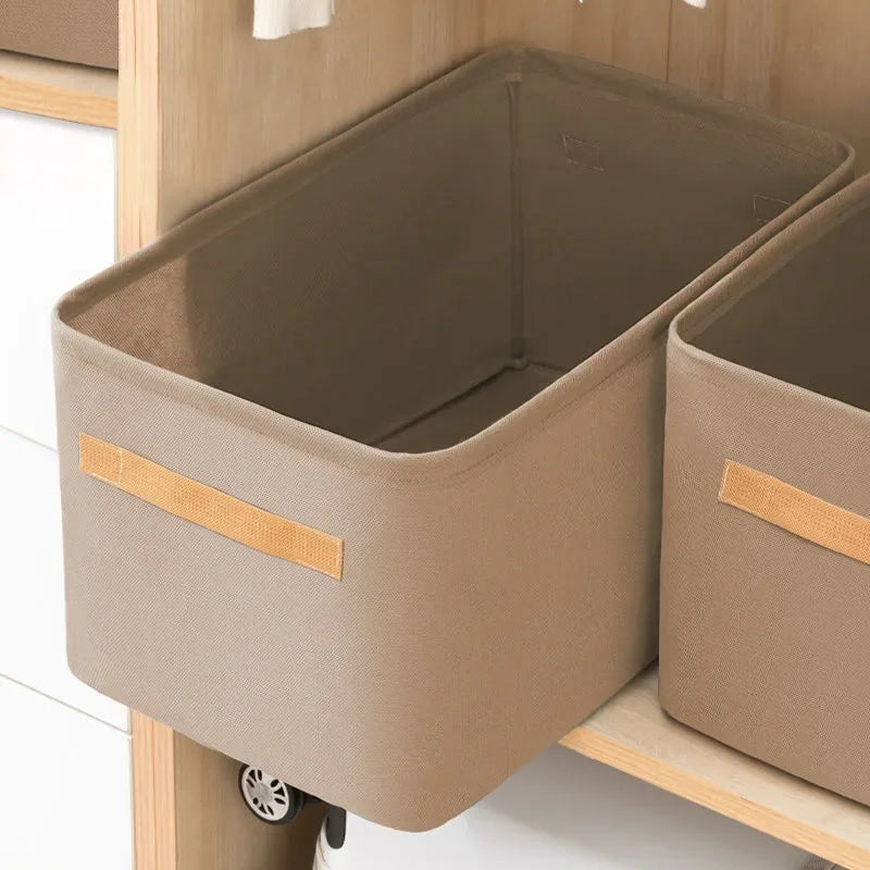 Thickened Clothes Storage Organizer – Foldable Wardrobe Storage Box for Pants, Sweaters, Jeans & Clothing, Drawer Organizer Cabinet Storage Container for Home Organization