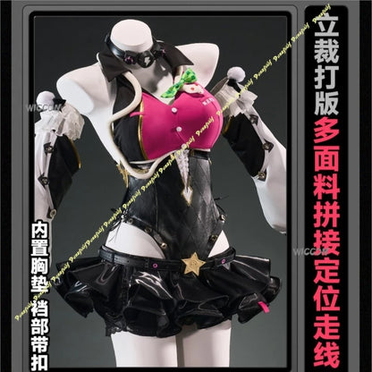 Cissia Cosplay Costume – Zenless Zone Zero New Character Full Set | Women’s Performance Outfit (Party / Halloween / Cosplay Wear)