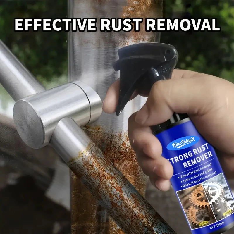 Automotive Rust Remover Spray – Fast-Acting Metal & Iron Rust Cleaner for Car Parts, Exhaust Pipes, Tools & Stain Removal