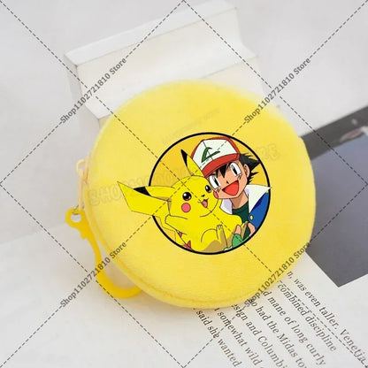 Pokémon Coin Purse – Pikachu, Eevee & Charizard Mini Zipper Wallet