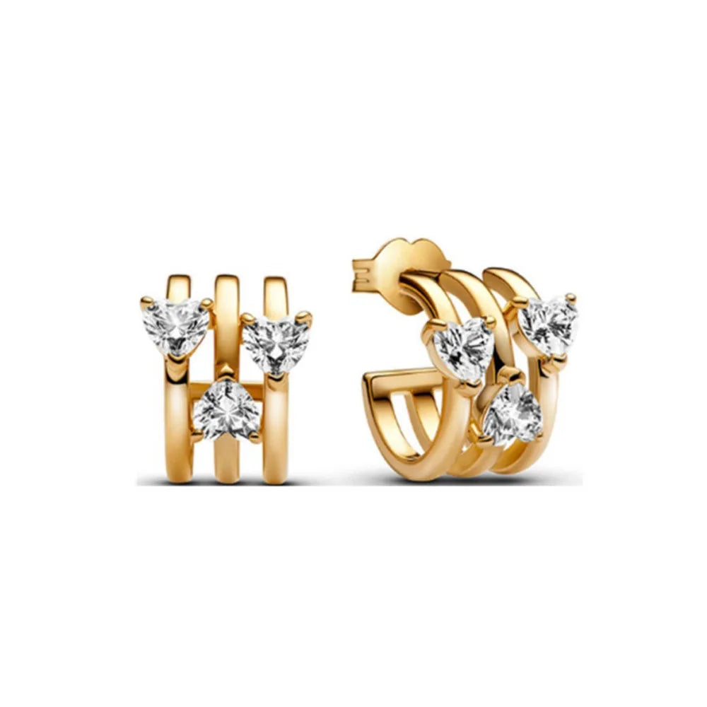 Juego de pendientes de tuerca de plata de ley 925 con hoja cuadrada, sol y luna para mujer, exquisito regalo de joyería europea