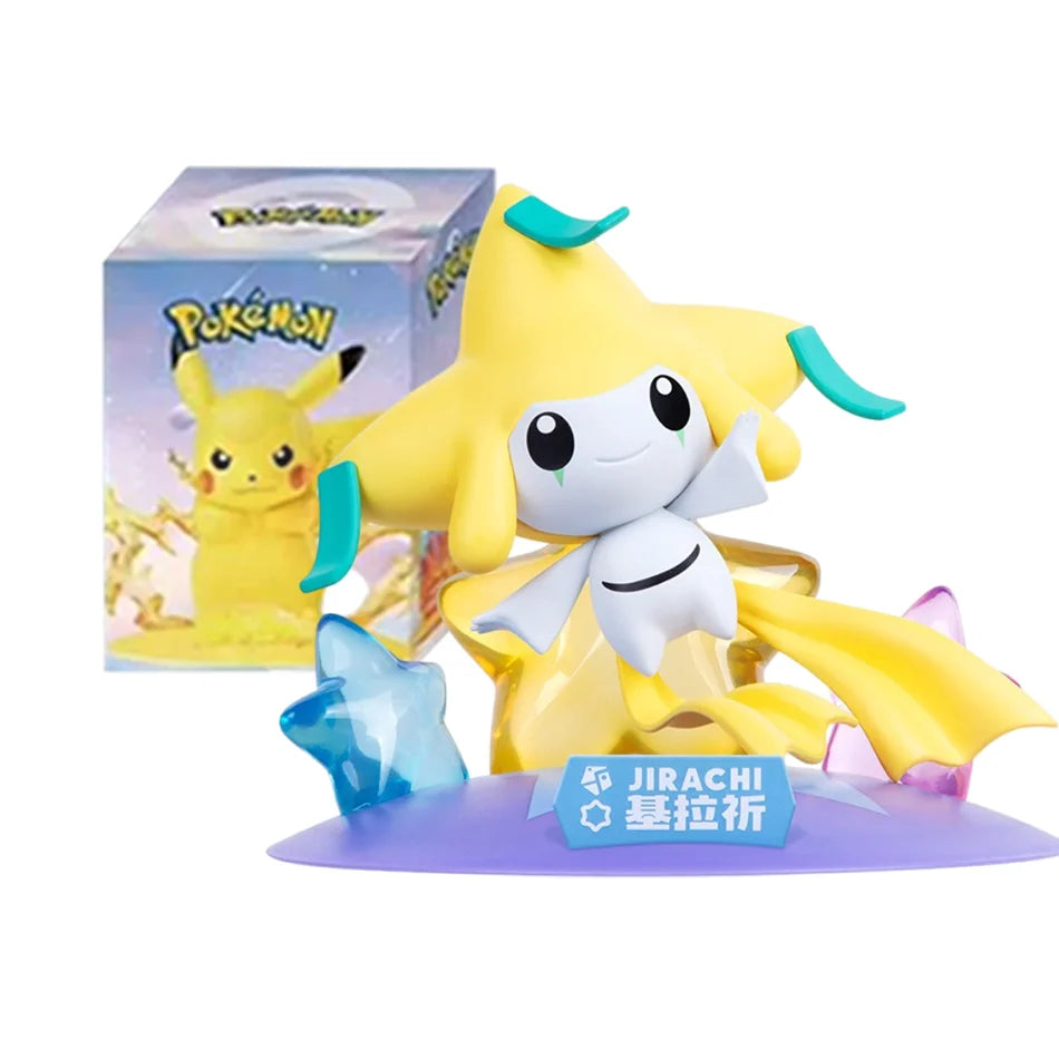 12 Pokémon Action Dolls – Pikachu Blind Box Anime Model Desktop Decorations, Pokémon Toys for Children’s Birthday Gifts