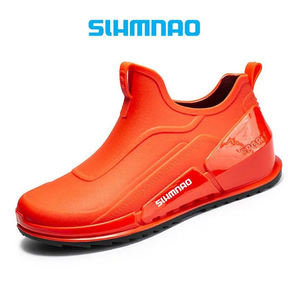 2025 Waterproof Outdoor Fishing Shoes – Lightweight Anti-Slip Rubber Sports Shoes for Hunting, Cycling & Outdoor Activities