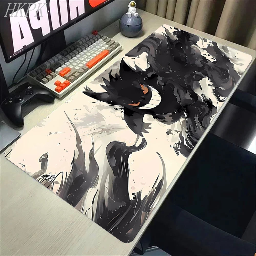 Gengar Gaming Mouse Pad – Large Extended Desk Mat with LockEdge Design for Keyboard & Computer Setup