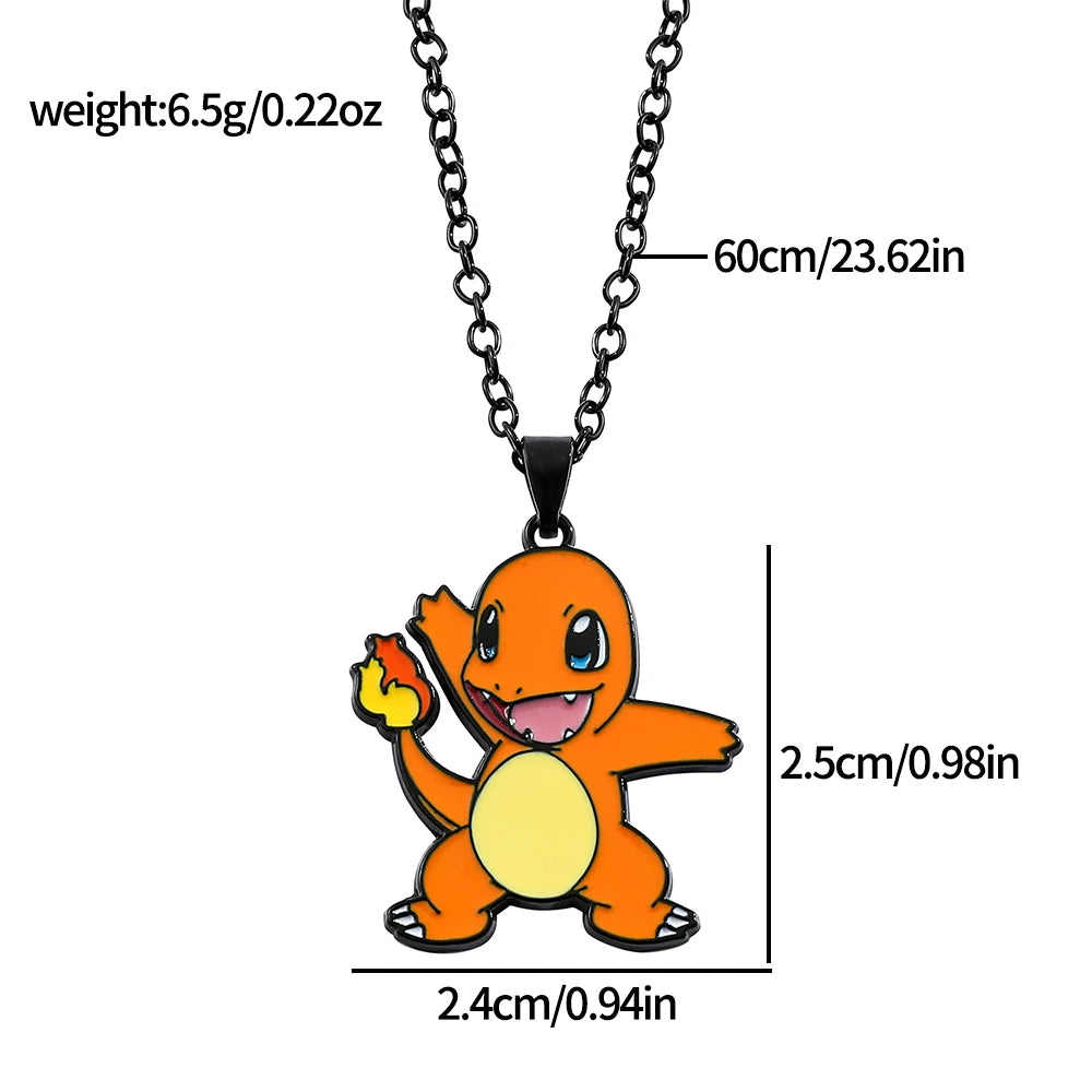 Pokémon Metal Figure Toy – Pikachu, Squirtle, Psyduck & Charmander Collectible Gift