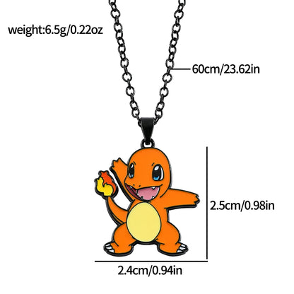 Pokémon Metal Figure Toy – Pikachu, Squirtle, Psyduck & Charmander Collectible Gift