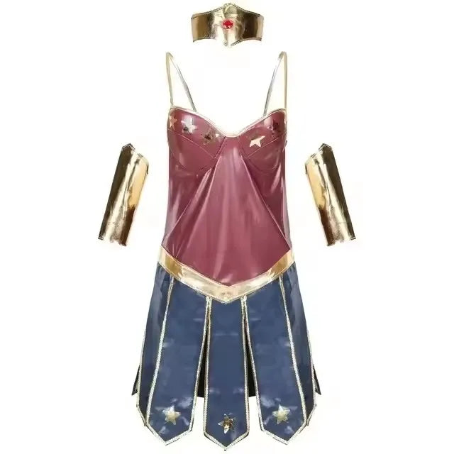 My Hero Academia Cosplay Outfit – Women’s Leather Style Anime Costume (Adult COS Wonder Set)