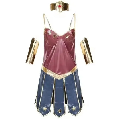 My Hero Academia Cosplay Outfit – Women’s Leather Style Anime Costume (Adult COS Wonder Set)
