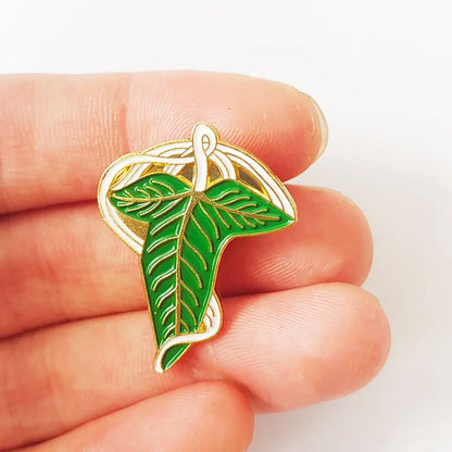 Durin's Doors Enamel Pin Brooch – Fantasy Lord Ring Inspired Lapel Badge for Women & Men | Collectible Fashion Jewelry Gift