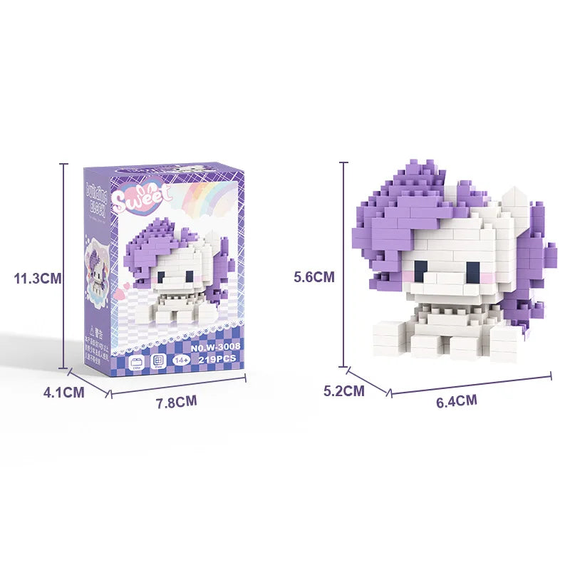 My Little Pony Equestria Girls Building Blocks – Twilight Sparkle Cartoon Character Figure Construction Toy for Children