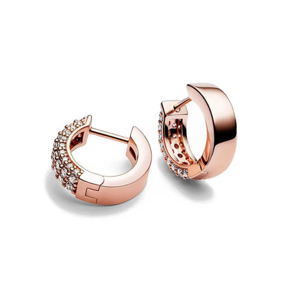 Juego de pendientes de tuerca de plata de ley 925 con hoja cuadrada, sol y luna para mujer, exquisito regalo de joyería europea