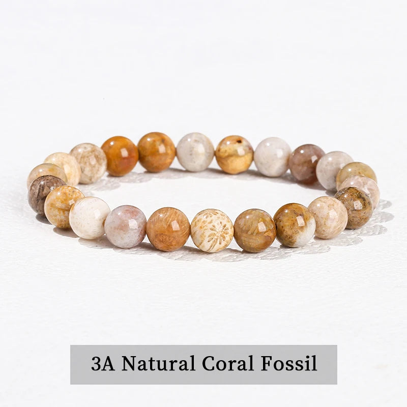 Pulsera de piedra obsidiana negra natural – Joyería ajustable de cuentas de cristal para hombres y mujeres, regalo de moda y accesorio de estilo energético