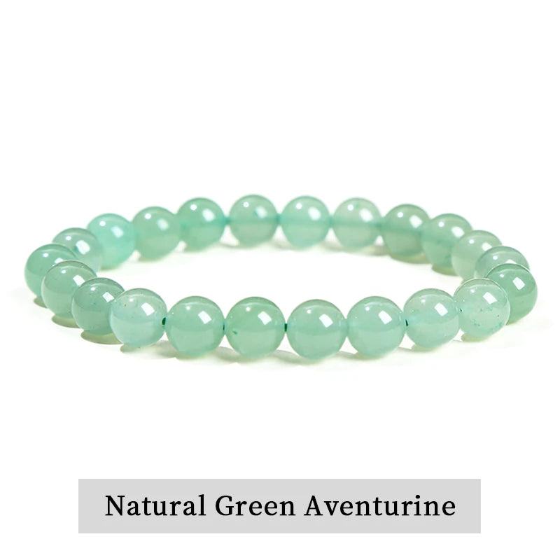 Pulsera de Cuentas de Piedra Natural – Pulsera de Gemas de Amatista, Ojo de Tigre, Cuarzo Cristal y Ágata para Mujeres y Hombres, Regalo de Joyería de Energía Reiki