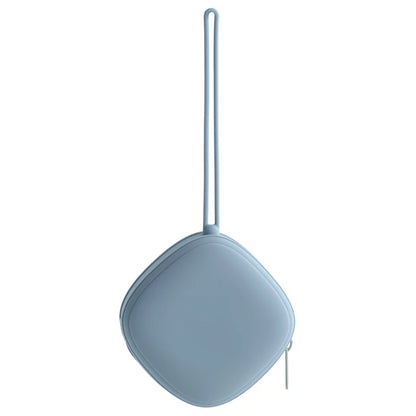 Étui portable pour sucette de bébé – Boîte de rangement en silicone de qualité alimentaire avec fermeture éclair pour voyage et accessoires pour bébé
