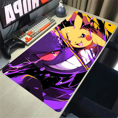 Gengar Gaming Mouse Pad – Large Extended Desk Mat with LockEdge Design for Keyboard & Computer Setup