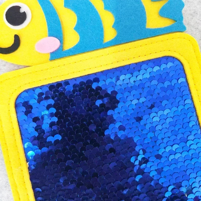 Ensemble de tapis sensoriels en feutre – Tapis d'apprentissage texturés avec animaux de dessin animé pour la maternelle et le développement sensoriel