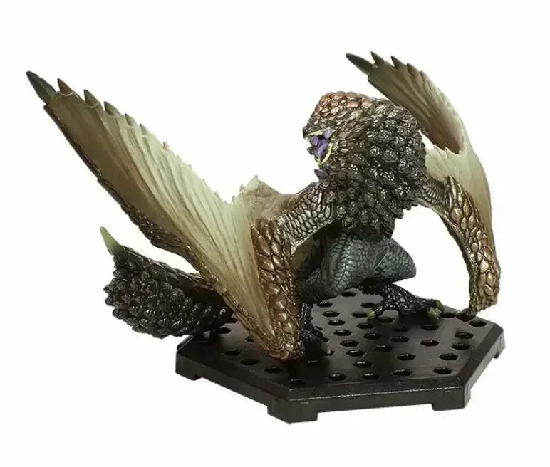 Monster Hunter World: Iceborne PVC Action Figure Model – Basarios, Nergigante, Tigrex Hot Dragon Collectible Decoration Toy