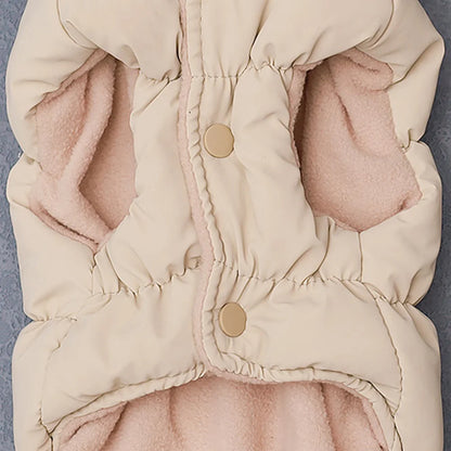 Warm Padded Dog Coat – Soft Winter Jacket Vest for Small & Medium Dogs, Cozy Puppy Clothes for Chihuahuas, French Bulldogs & Poodles