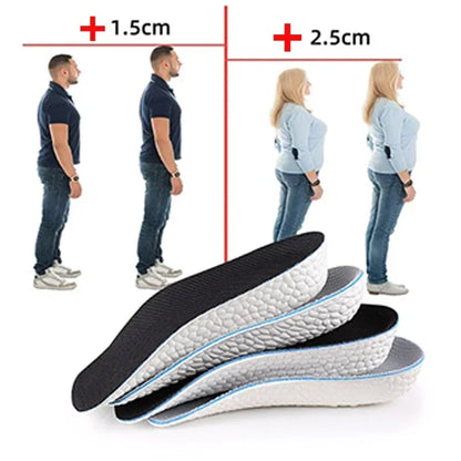 Memory Foam Orthopedic Insoles – Arch Support Shoe Inserts for Men & Women, Cushioned Heel Lift Pads for Sneakers & Flat Feet