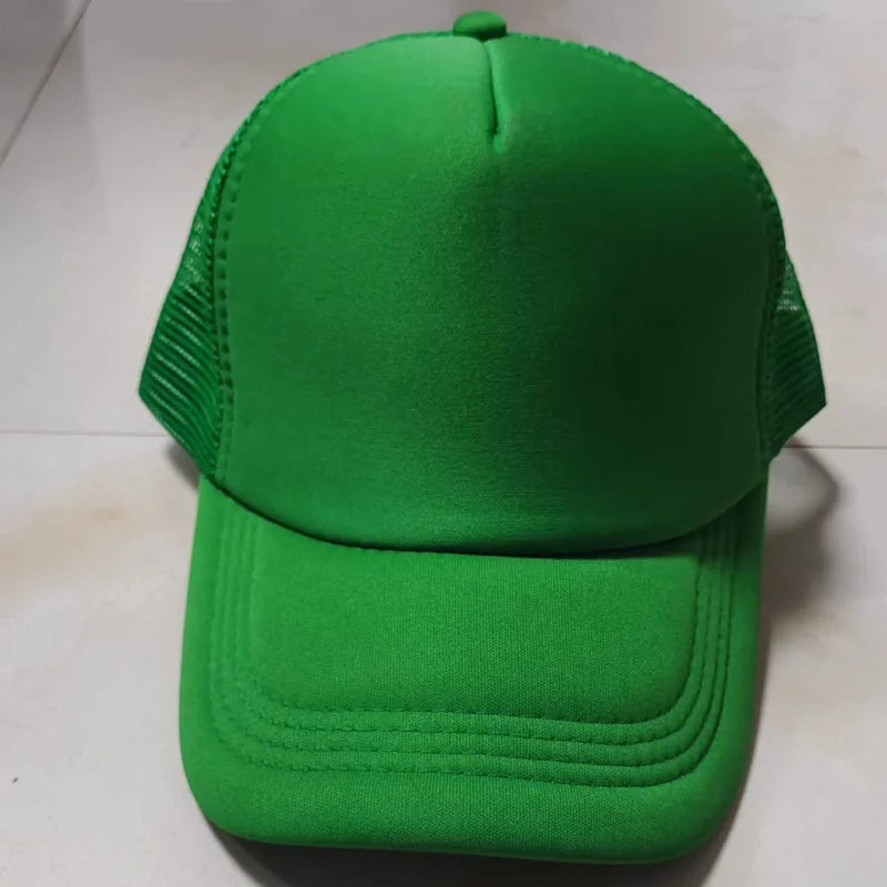 Gorra Trucker de Malla de 5 Paneles con Logotipo Personalizado – Gorra de Béisbol Ajustable para Hombres y Mujeres, Equipos Deportivos y Uso al Aire Libre en Verano