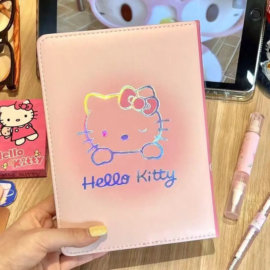 A6 Cuaderno de gato bonito - Diario de gatitos de dibujos animados, diario de estudiante y libro para colorear