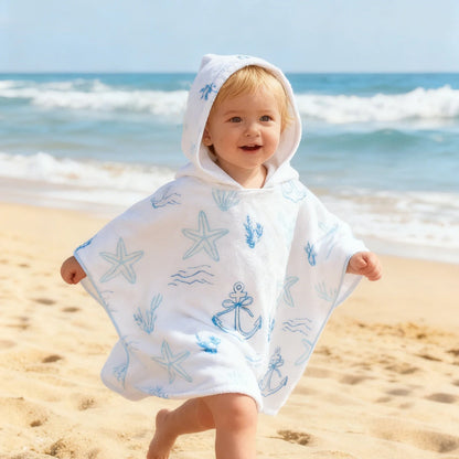 Happyflute Baby Hooded Towel – Ultra Soft Microfiber Quick Dry Bath Towel for Infants, Toddlers & Kids
