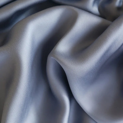 Luxury Mulberry Silk Fitted Sheet – Soft Elastic Mattress Cover for Single, Double, Queen & King Beds