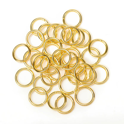 200-Piece Open Jump Rings Connectors Set – Metal Split Rings for DIY Necklaces, Bracelets, Earrings, Pendants & Jewelry Making Crafts
