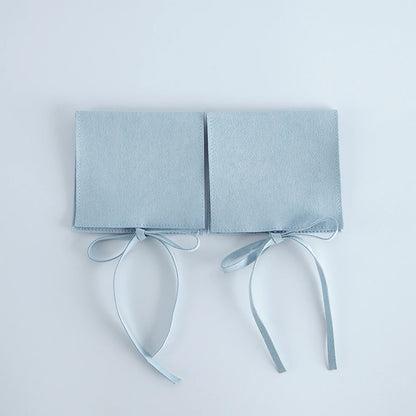 5PCS Microfiber Velvet Jewelry Gift Bags – Soft Pouches for Earrings, Necklaces, Wedding Favors, Christmas, Candy & Gift Packaging