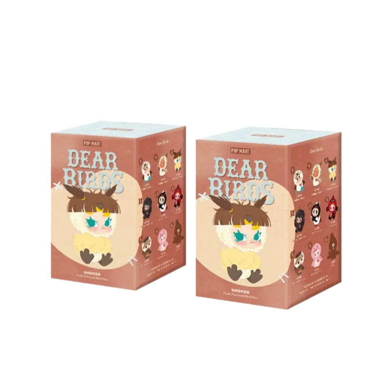 POP MART Dear Birds Series Blind Box – Figurine articulée mystère à collectionner, cadeau surprise mignon pour enfants et collectionneurs