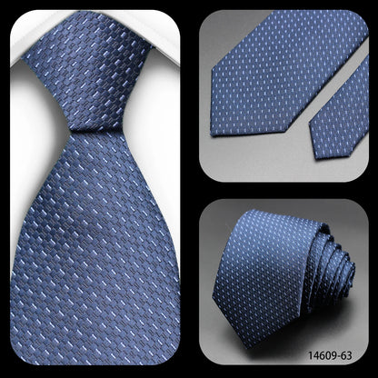 Corbata Floral de Puntos para Hombre – Corbata Casual de Moda Azul Roja Amarilla para Negocios, Bodas y Ocasiones Formales | Accesorio de Regalo