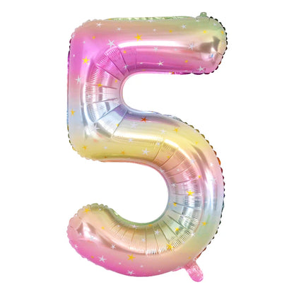 Large Standing Unicorn Foil Balloon – Kids' Unicorn Birthday Party Decoration, Cute Animal Balloon for Girls, Baby Shower & Party Favors