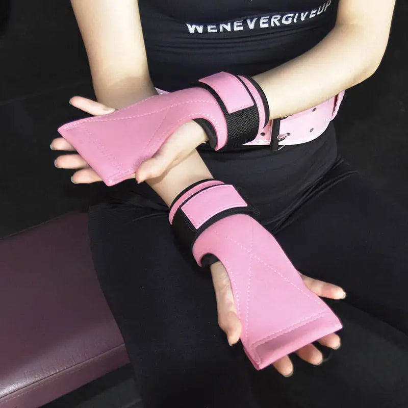 Thick Palm Protectors for CrossFit & Gymnastics – Non-Slip Weightlifting Gloves for Pull-Ups, Bar Training & Fitness